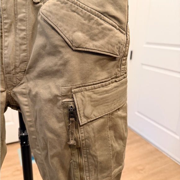 Ralph Lauren Double RL Women’s Stretch Skinny Cargo Pant Olive Green Size 28 RRL - Picture 6 of 16